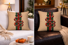 Load image into Gallery viewer, Gucci snake pillow case