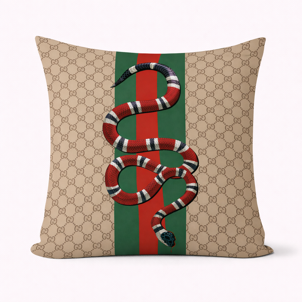 Gucci snake pillow case – MY luxurious home