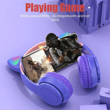 Load image into Gallery viewer, Wireless Headphones Cat Ear Bluetooth-Compatible