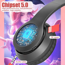 Load image into Gallery viewer, Wireless Headphones Cat Ear Bluetooth-Compatible
