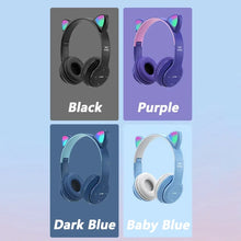 Load image into Gallery viewer, Wireless Headphones Cat Ear Bluetooth-Compatible