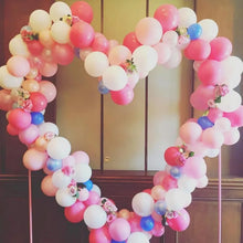 Load image into Gallery viewer, Heart-Shaped Wreath for Valentine's Day décor Ideas 2024