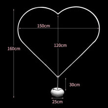 Load image into Gallery viewer, Heart-Shaped Wreath for Valentine's Day décor Ideas 2024