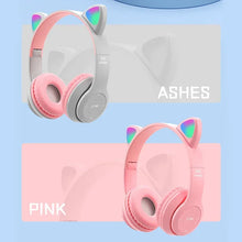 Load image into Gallery viewer, Wireless Headphones Cat Ear Bluetooth-Compatible