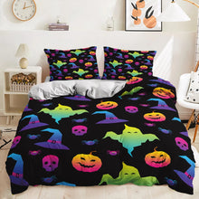 Load image into Gallery viewer, Color Horror Halloween bed set