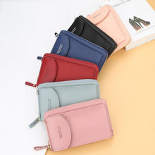 Load image into Gallery viewer, Women Wallet Brand Cell Phone Big Card Holders