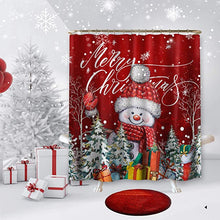 Load image into Gallery viewer, Merry Christmas Shower Curtain