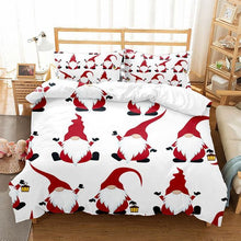 Load image into Gallery viewer, Santa Claus Merry Christmas bed set