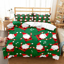 Load image into Gallery viewer, Santa Claus Christmas bed set