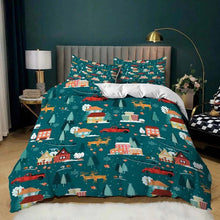 Load image into Gallery viewer, Truck Christmas bed set