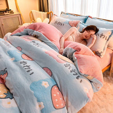 Load image into Gallery viewer, Winter Warm Short Plush Duvet Cover King Double Queen Size Double-side Plush Quilt Cover Not Including Pillowcase