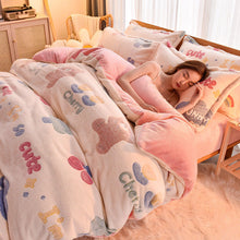 Load image into Gallery viewer, Winter Warm Short Plush Duvet Cover King Double Queen Size Double-side Plush Quilt Cover Not Including Pillowcase