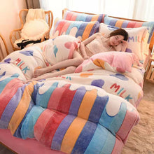 Load image into Gallery viewer, Winter Warm Short Plush Duvet Cover King Double Queen Size Double-side Plush Quilt Cover Not Including Pillowcase