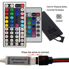 Load image into Gallery viewer, LED Strip Light RGB 5050 + Remote Control + Adapter - ROSAMISS STORE