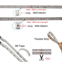 Load image into Gallery viewer, LED Strip Light RGB 5050 + Remote Control + Adapter - ROSAMISS STORE