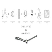 Load image into Gallery viewer, Multi-function Drawing Ruler
