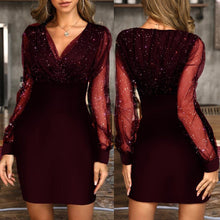 Load image into Gallery viewer, Mini Dress Retro Elegant for woman - ROSAMISS STORE