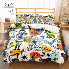 Load image into Gallery viewer, Cartoon Nutcracker Christmas bed set