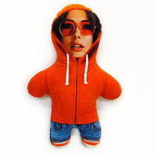 Load image into Gallery viewer, Orange Hoodie - Personalized Mini Me Doll Gift