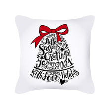 Load image into Gallery viewer, Merry Christmas Decorations For Home Christmas Cushion Cover Pillowcase Happy New Year Decorations