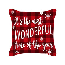Load image into Gallery viewer, Merry Christmas Decorations For Home Christmas Cushion Cover Pillowcase Happy New Year Decorations