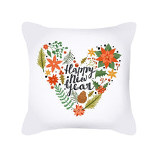 Load image into Gallery viewer, Merry Christmas Decorations For Home Christmas Cushion Cover Pillowcase Happy New Year Decorations