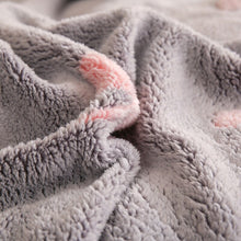 Load image into Gallery viewer, Warm Soft Flannel Duvet Cover Coral Fleece Winter Thick Single Double Queen King Size Quilt cover Sided Velvet Bedding