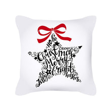 Load image into Gallery viewer, Merry Christmas Decorations For Home Christmas Cushion Cover Pillowcase Happy New Year Decorations