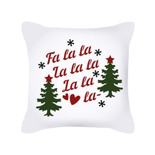 Load image into Gallery viewer, Merry Christmas Decorations For Home Christmas Cushion Cover Pillowcase Happy New Year Decorations