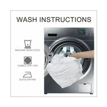 Load image into Gallery viewer, Santa christmas bed set wash instructions