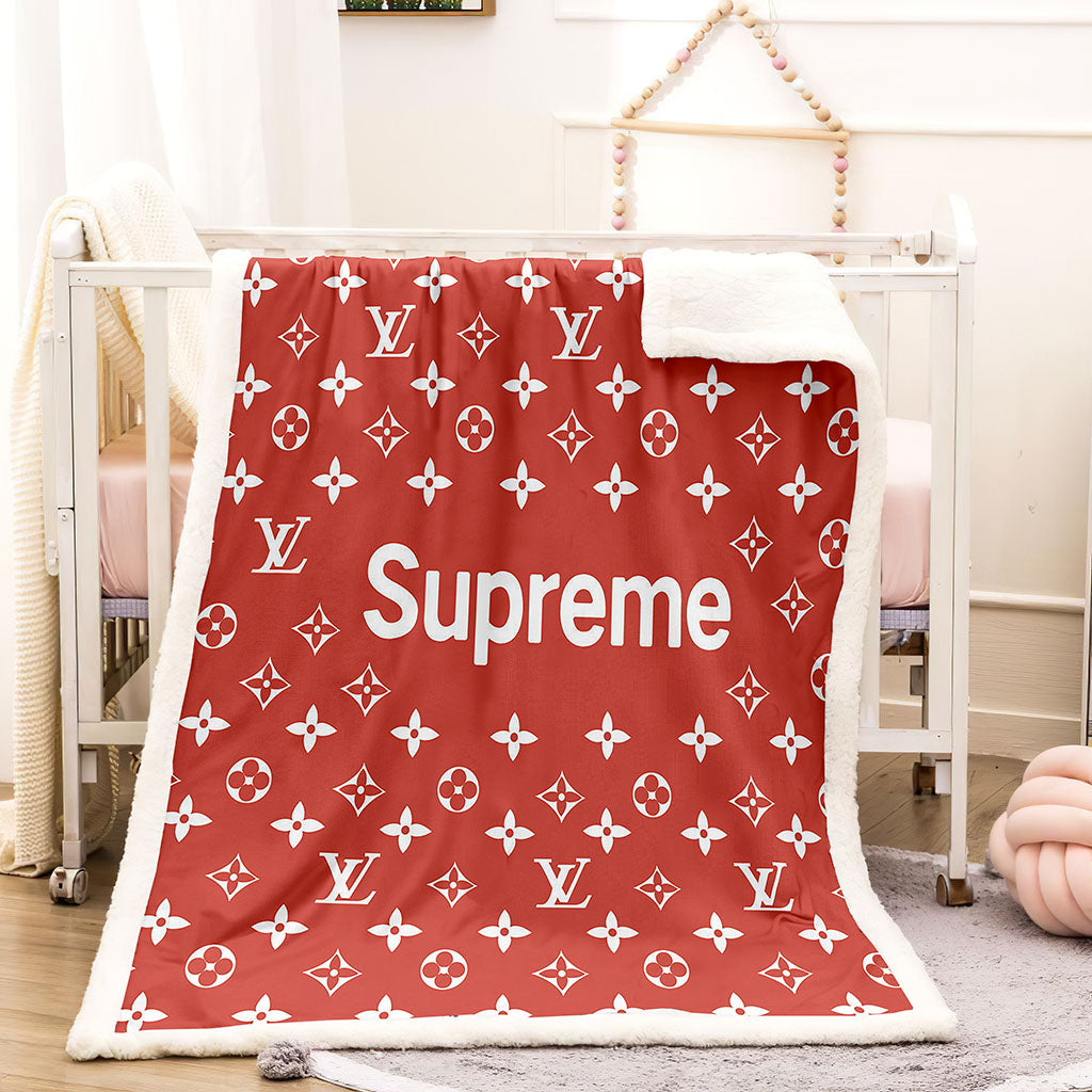 Supreme Louis Vuitton blanket MY luxurious home