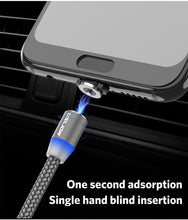 Load image into Gallery viewer, Magnetic USB Cable Fast Charging USB Mobile Phone - ROSAMISS STORE