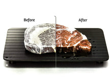 Load image into Gallery viewer, Fast Defrosting Tray Thaw Frozen Food