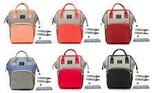 Load image into Gallery viewer, Diaper Bag USB Large Capacity Nappy Waterproof - ROSAMISS STORE