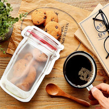 Load image into Gallery viewer, Reusable Mason Jar Storage Bags