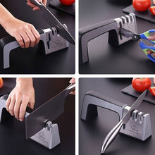 Load image into Gallery viewer, Knife Sharpener 4 in 1 Diamond Coated - ROSAMISS STORE