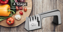 Load image into Gallery viewer, Knife Sharpener 4 in 1 Diamond Coated - ROSAMISS STORE
