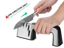 Load image into Gallery viewer, Knife Sharpener 4 in 1 Diamond Coated - ROSAMISS STORE