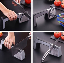 Load image into Gallery viewer, Knife Sharpener 4 in 1 Diamond Coated - ROSAMISS STORE