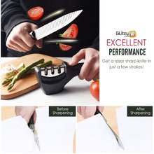 Load image into Gallery viewer, Knife Sharpener 4 in 1 Diamond Coated - ROSAMISS STORE