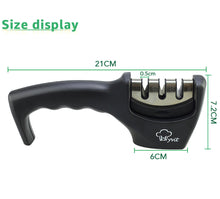 Load image into Gallery viewer, Knife Sharpener 4 in 1 Diamond Coated - ROSAMISS STORE