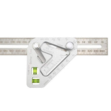 Load image into Gallery viewer, Multifunctional Woodworking Triangle Ruler