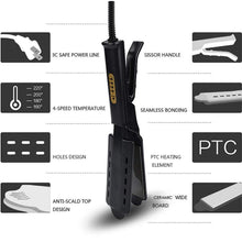 Load image into Gallery viewer, Hair Straightener Four-Gear Tourmaline Ceramic