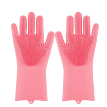 Load image into Gallery viewer, Magic Silicone Dishwashing Gloves - ROSAMISS STORE