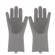 Load image into Gallery viewer, Magic Silicone Dishwashing Gloves - ROSAMISS STORE
