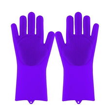 Load image into Gallery viewer, Magic Silicone Dishwashing Gloves - ROSAMISS STORE