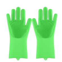 Load image into Gallery viewer, Magic Silicone Dishwashing Gloves - ROSAMISS STORE