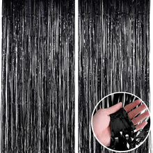 Load image into Gallery viewer, Birthday Party Wedding Decoration Backdrop Curtains Glitter Glossy Fringe Tinsel Foil - ROSAMISS STORE