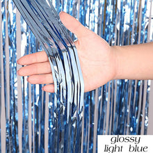 Load image into Gallery viewer, Birthday Party Wedding Decoration Backdrop Curtains Glitter Glossy Fringe Tinsel Foil - ROSAMISS STORE