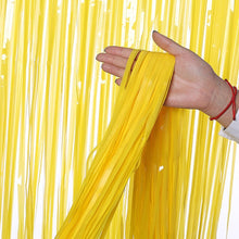 Load image into Gallery viewer, Birthday Party Wedding Decoration Backdrop Curtains Glitter Glossy Fringe Tinsel Foil - ROSAMISS STORE